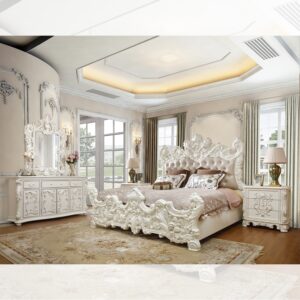 HD-8008 - 5PC BEDROOM SET - EASTERN KING BRONZE