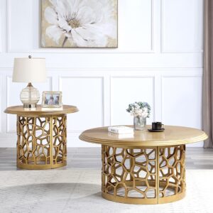HD-8913G 3PC COFFEE TABLE SET